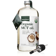 32 ounce natural force organic mct oil bottle front
