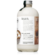 natural force creamy vanilla mct oil back